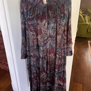 Simply Basic vintage housedress medium D75